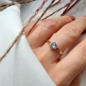 Goldring mit großem Stein P3.1615P | ergold