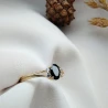 Goldring mit großem Stein P3.1615P | ergold