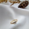 Goldring mit Strasssteinen SQUARE P2.1296 | ergold