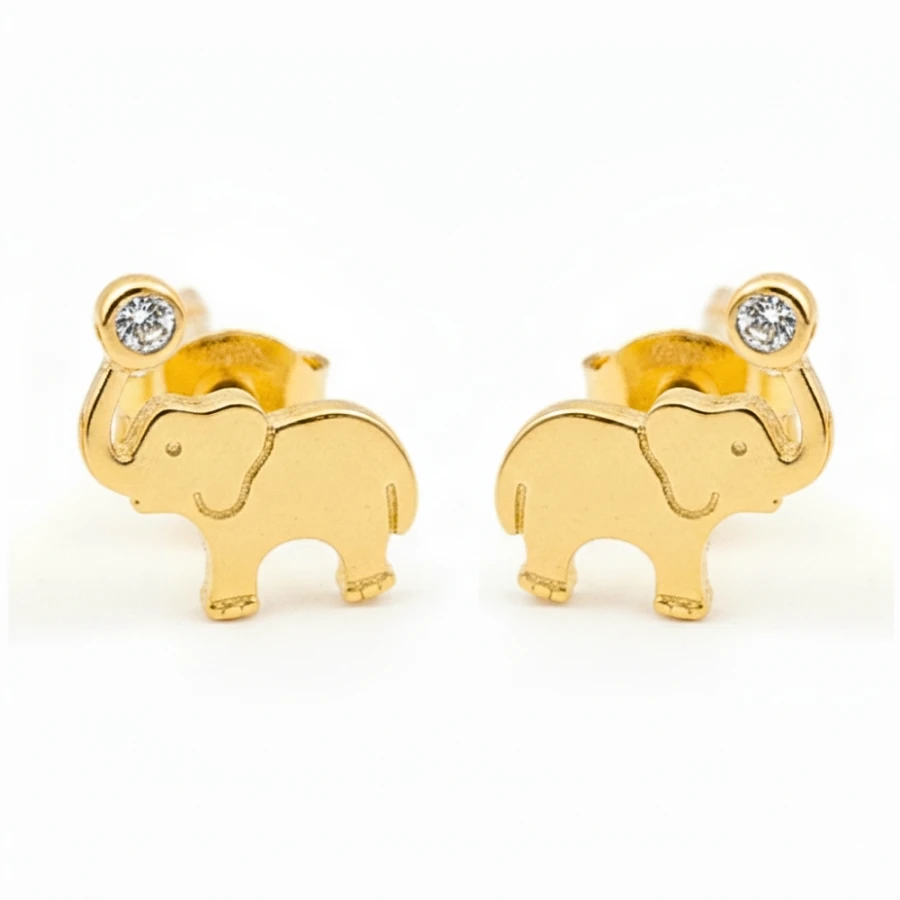 Ohrringe aus vergoldetem Silber "Charm of the Night"| ergold