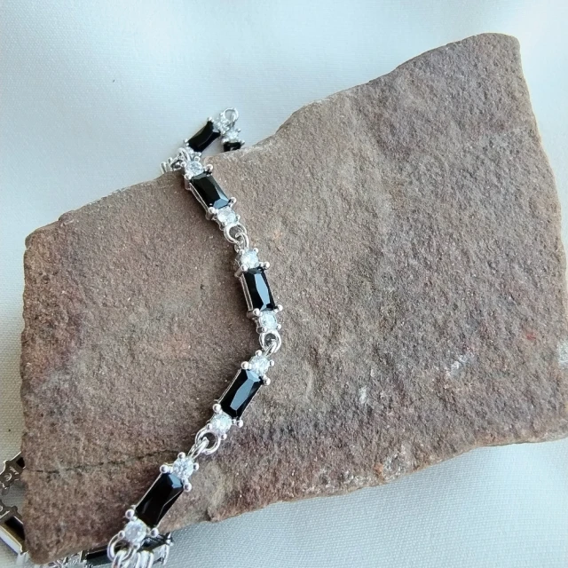 copy of Srebrna bransoletka EKG linia życia