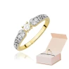 Gold Diamant Ring EY-45 0.10ct | ergold