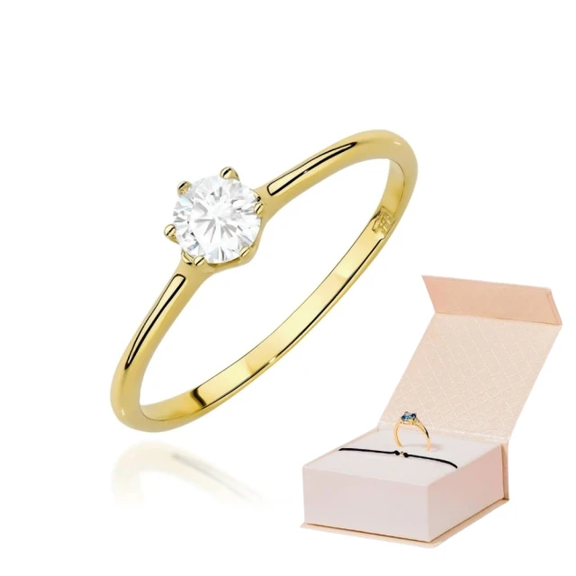 copy of Gold Ring 585 mit Diamant Diamant Diamant 0.10ct