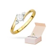 Gold Diamant Ring EY-45 0.10ct | ergold