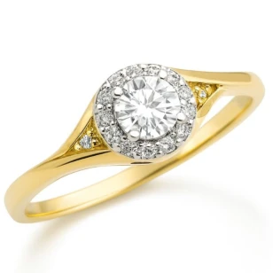 Lady Glamour Gold Ring