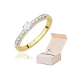 Gold Diamant Ring EY-45 0.10ct | ergold