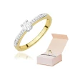 Gold Diamant Ring EY-45 0.10ct | ergold
