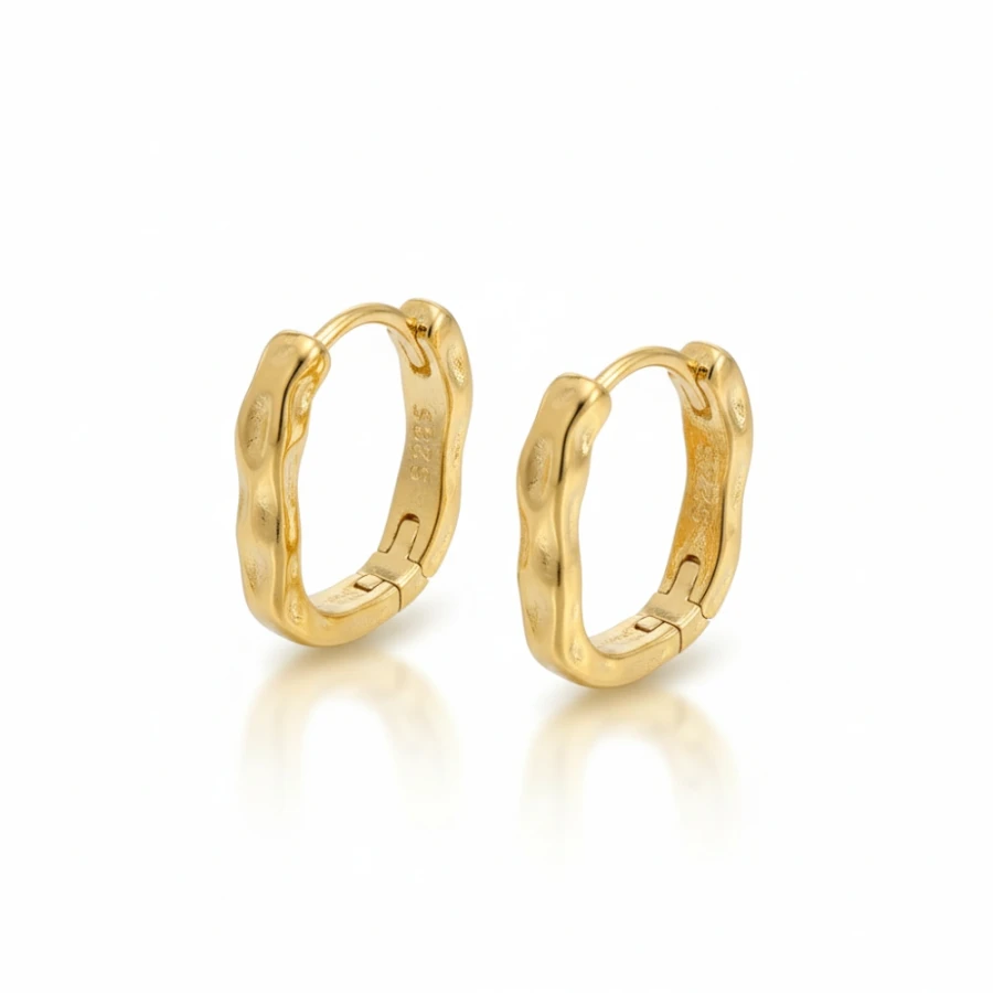 Ohrringe aus vergoldetem Silber "Charm of the Night"| ergold
