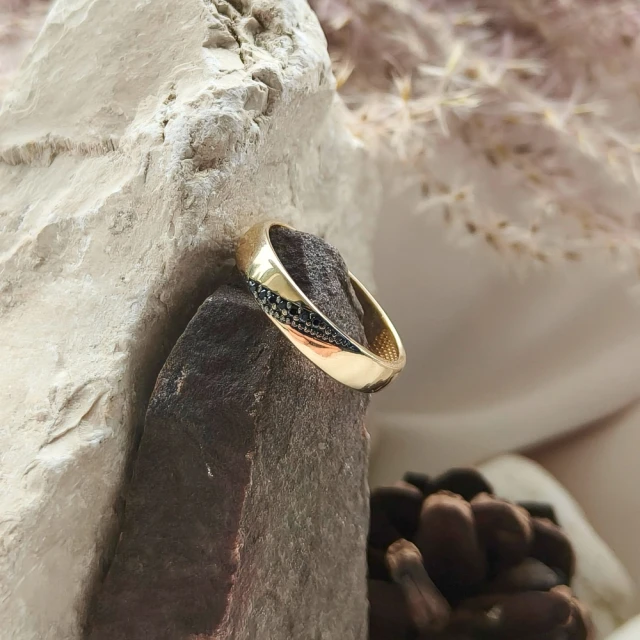 copy of Goldene Ringsteine VERWOBENES MUSTER