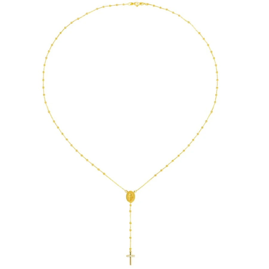 Pozłacany naszyjnik SNZ018 |ERGold