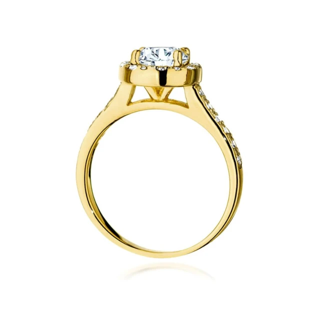 copy of Gold Ring 585 mit Diamant Diamant Diamant 0.30ct