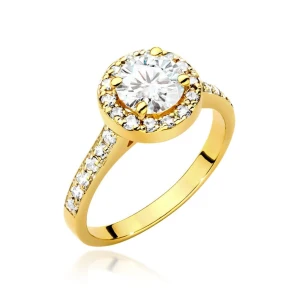 Gold Diamant ring EY-222B 0.30ct | ergold