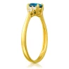 Goldring mit Strasssteinen SQUARE P2.1296 | ergold