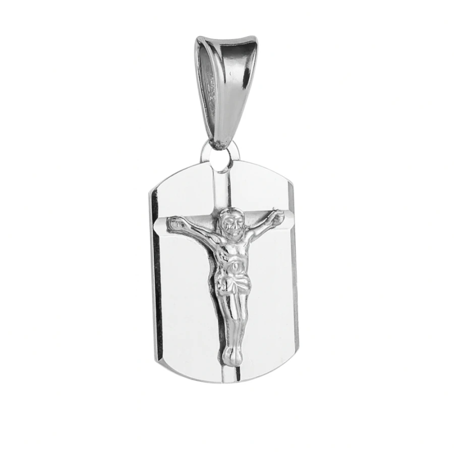 SCHÖNES GOLDENES KREUZ zweifarbiges Taufkommunion K02| ergold