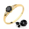 Gold Ring Zirconie Nur ein Smaragd | ergold Gold Ring Zirconie Nur ein Smaragd | ergold