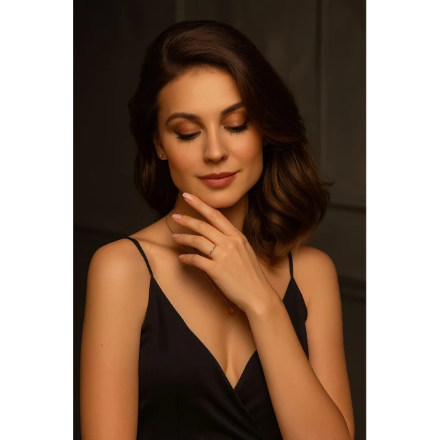 Pierścionek zaręczynowy z cyrkonią 333