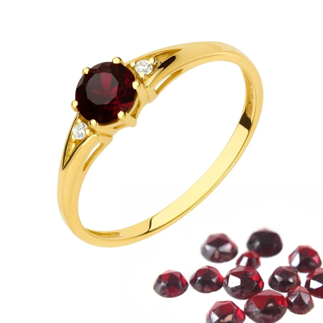 copy of Gold Ring Zirkonie nur ein Smaragd