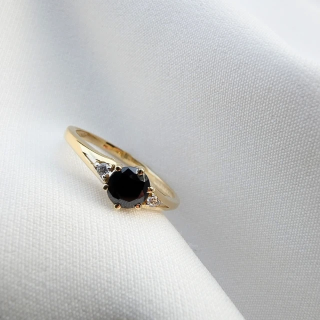 copy of Gold Ring Zirkonie nur ein Smaragd