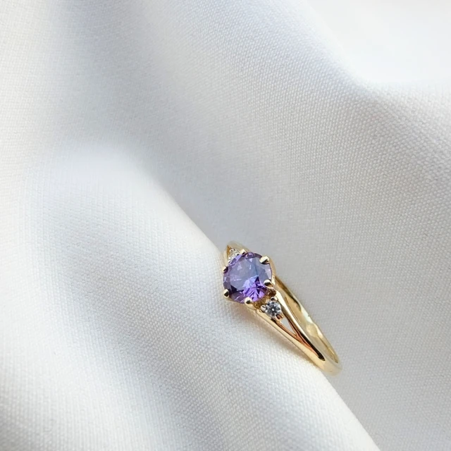 copy of Gold Ring Zirkonie nur ein Smaragd