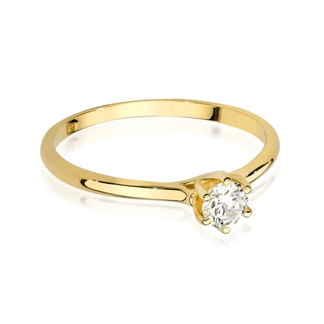 copy of Gold Ring 585 mit Diamant Diamant Diamant 0.10ct