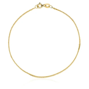 Bransoletka splot LISI OGON 19 cm próba 585| ERgold