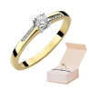 Gold Diamant Ring EY-258 0.19ct | ergold