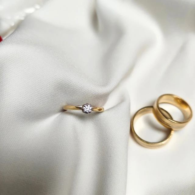 copy of Goldring mit Zirkonia SQUARE