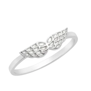 SREBRNY pierścionek Skrzydła ANIOŁA PS3.1631| ERgold