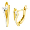 GOLDENE OHRRINGE mit Zirkonia Gold K3.2090 | ergold