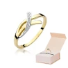 Gold Diamant Ring EY-179 0.02ct | ergold