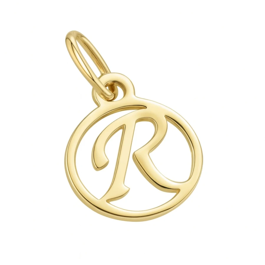 ⭐ Goldener Anhänger Fußanhänger pr. 585 ♥ Ergold