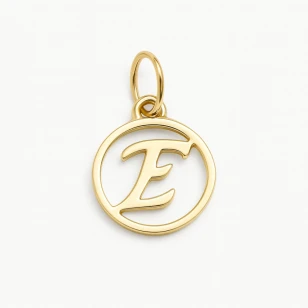 ⭐ Goldener Anhänger Fußanhänger pr. 585 ♥ Ergold