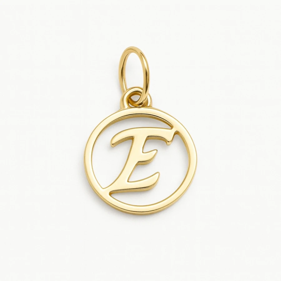 ⭐ Goldener Anhänger Fußanhänger pr. 585 ♥ Ergold