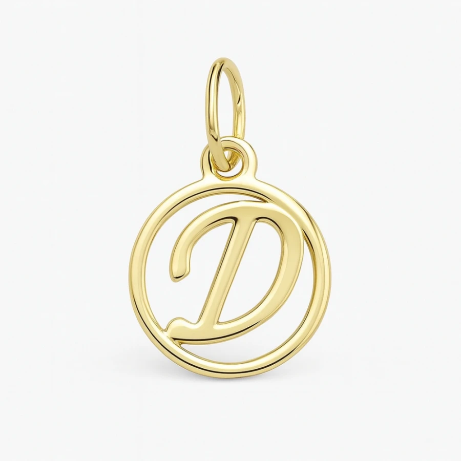 ⭐ Goldener Anhänger Fußanhänger pr. 585 ♥ Ergold