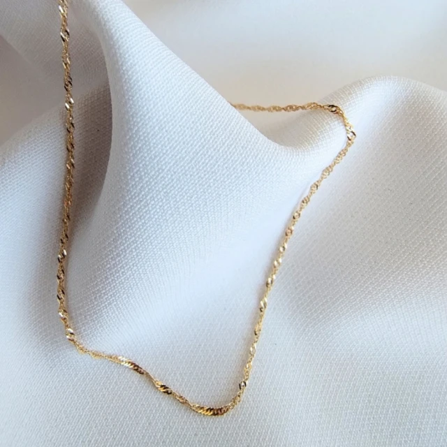 Łańcuszek SINGAPUR 41+ 3 cm