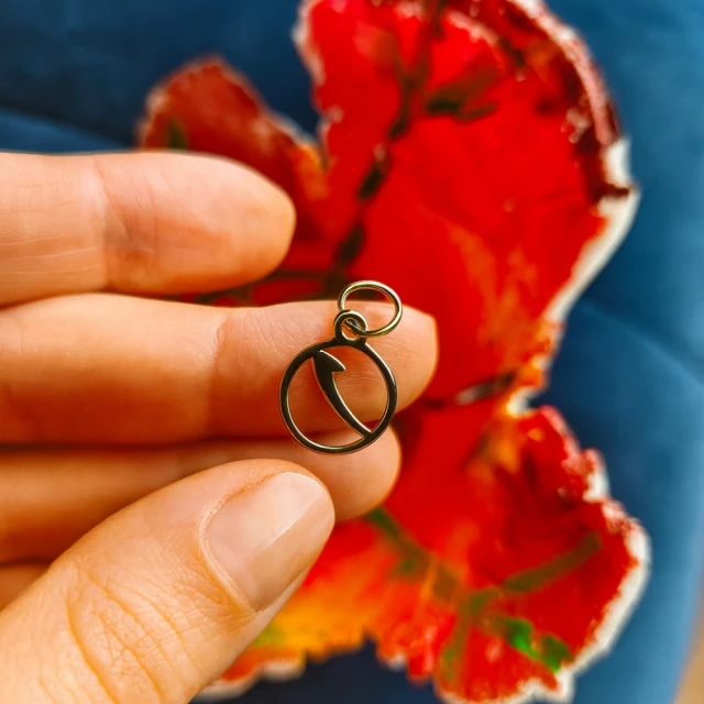 copy of Goldener Anhänger Fußanhänger pr. 585