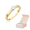 Gold Diamant Ring EY-45 0.10ct | ergold