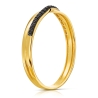 Goldener Zirkonia Herzring P1.965 | ergold