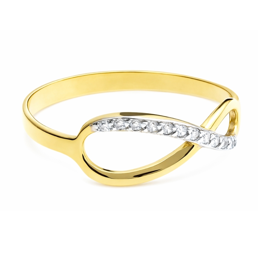 INFINITY INFINITY GOLD RING P2.1335 | ergold