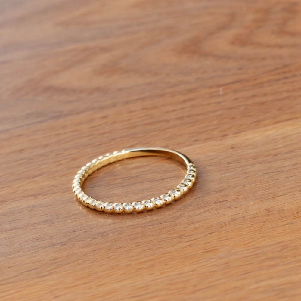 Gold Ring Tee Gelbgold 585