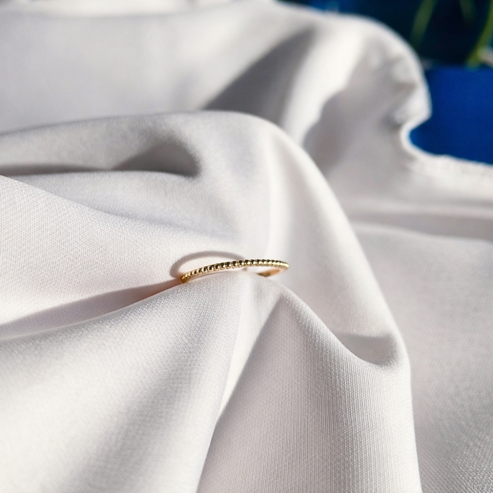 Gold Ring Tee Gelbgold 585