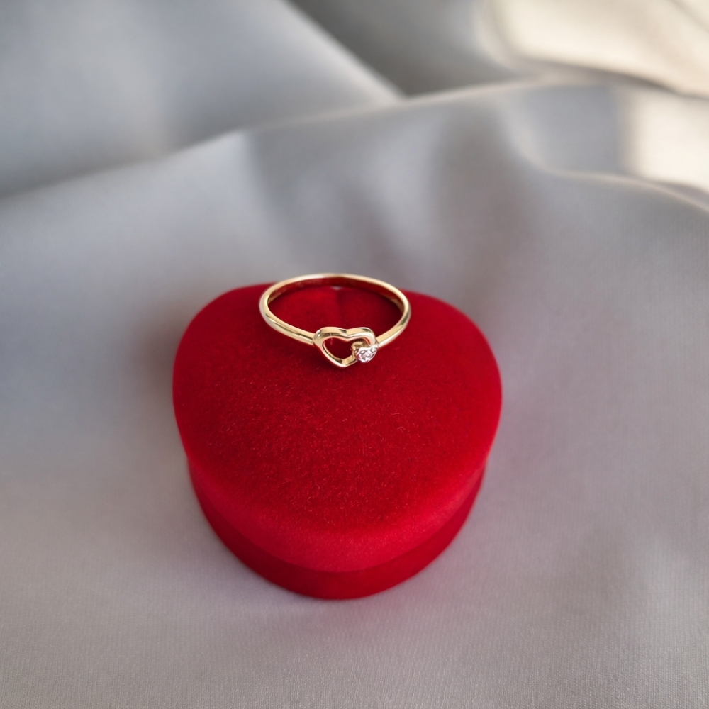 Goldring Doppelherz Versuch 585