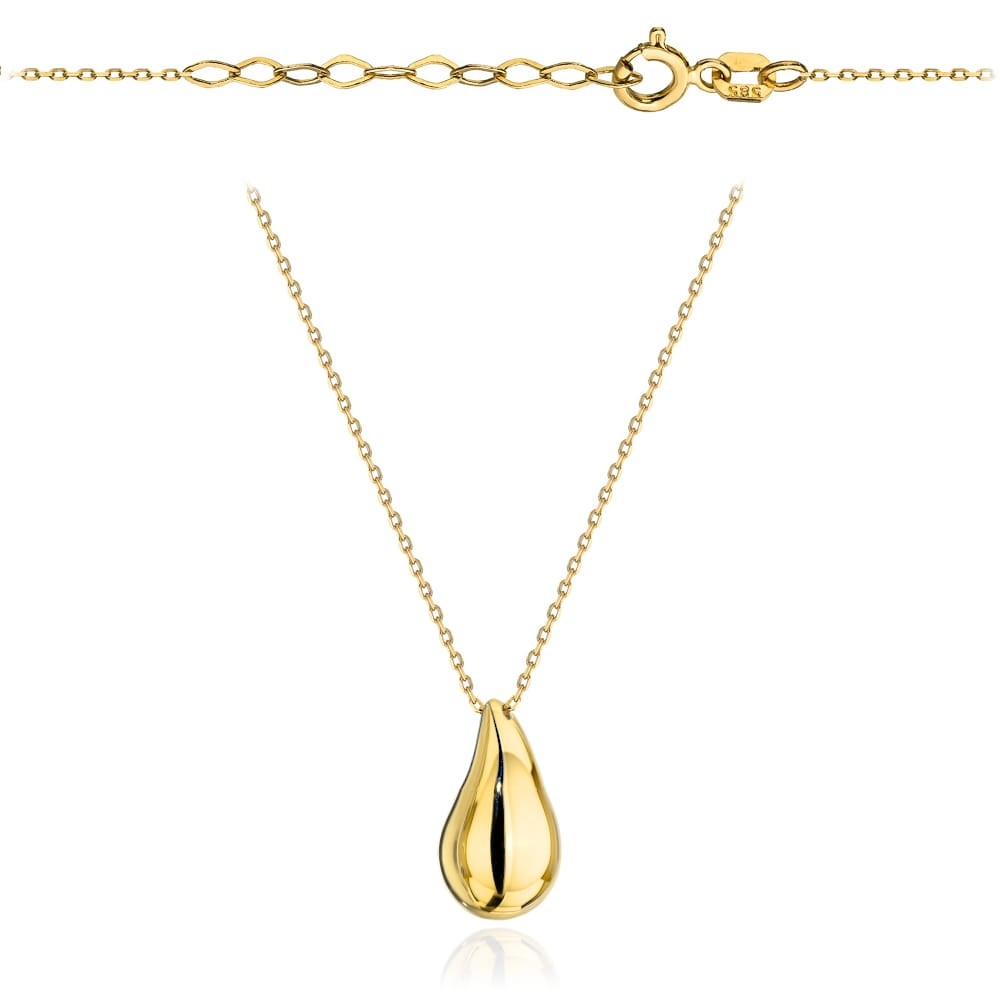 Naszyjnik złota kropla