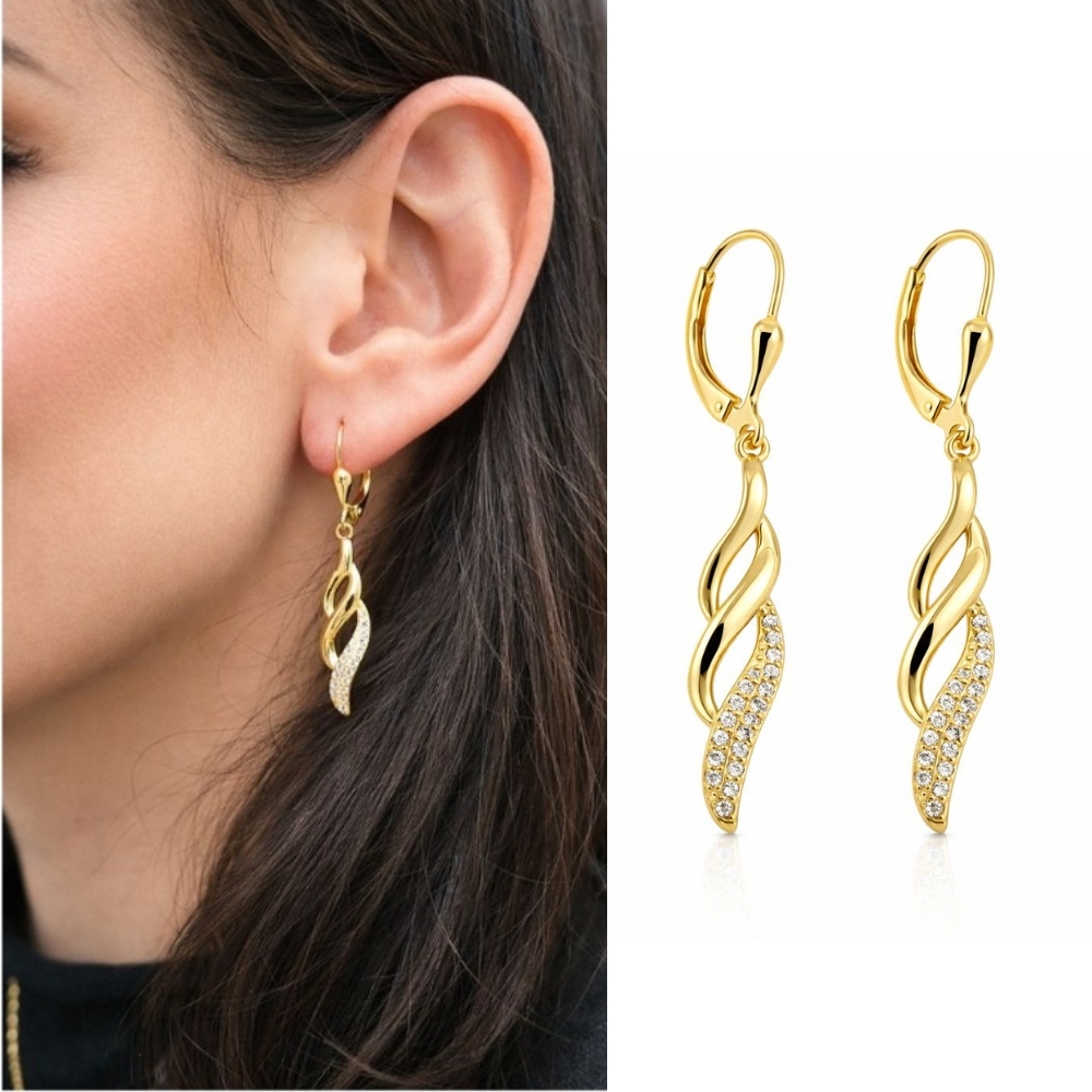 copy of Pozłacane srebrne kolczyki  ŁAPACZ SNÓW