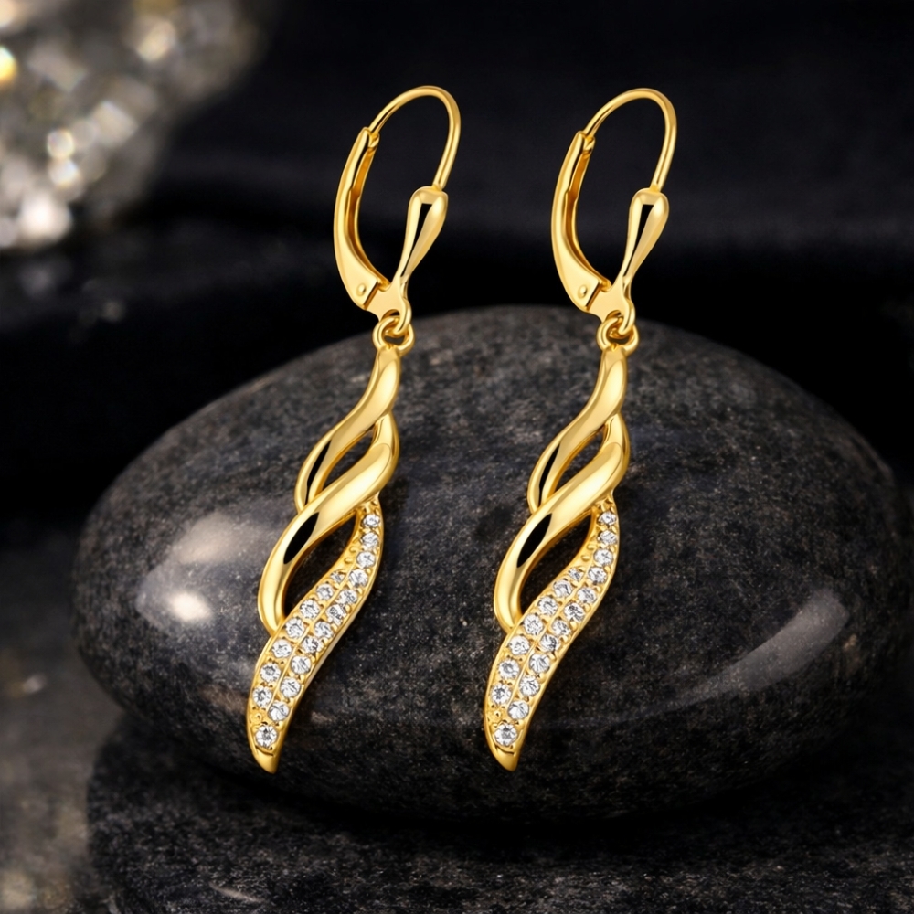 copy of Pozłacane srebrne kolczyki  ŁAPACZ SNÓW