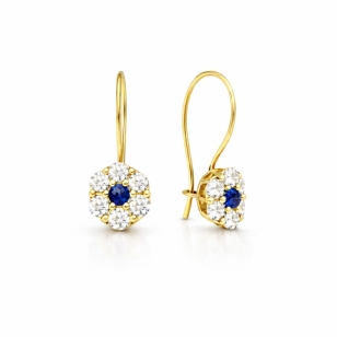 Złote kolczyki  próba 585 K1.900Pn| ERgold