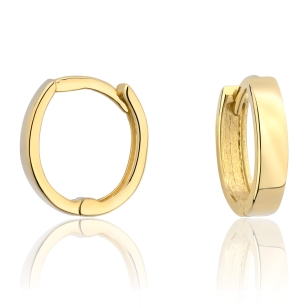 Goldene Ohrringe Kleine Blumen K3.2375 | ergold