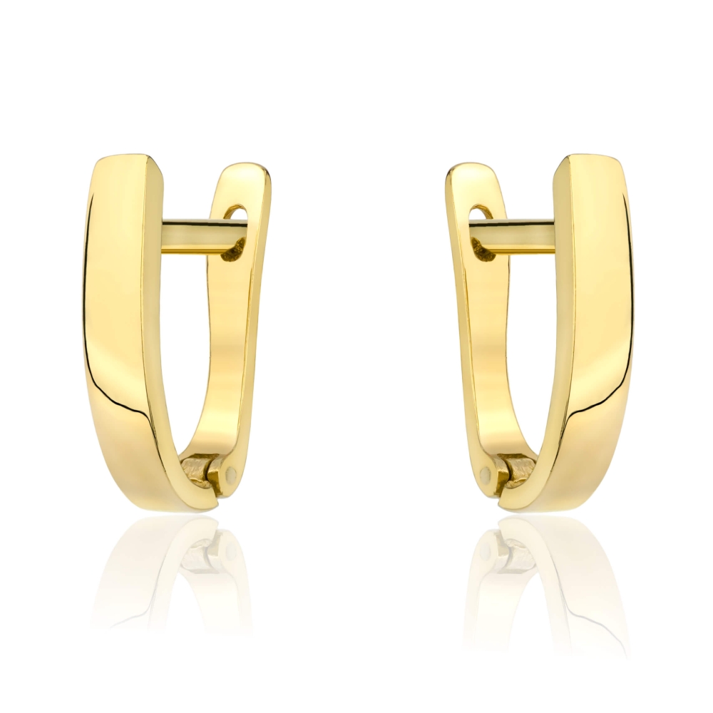 Goldene Ohrringe Little Flowers