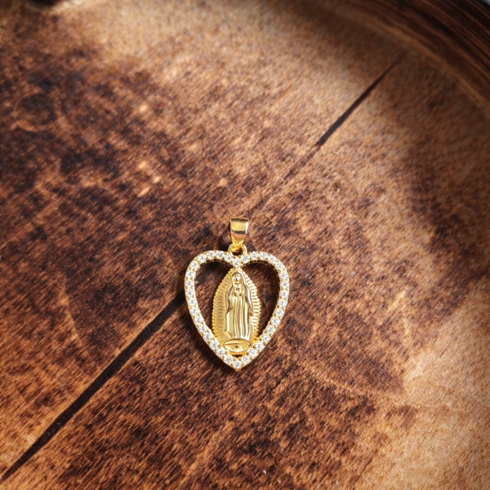 copy of Silberanhänger mit Strass Anhänger