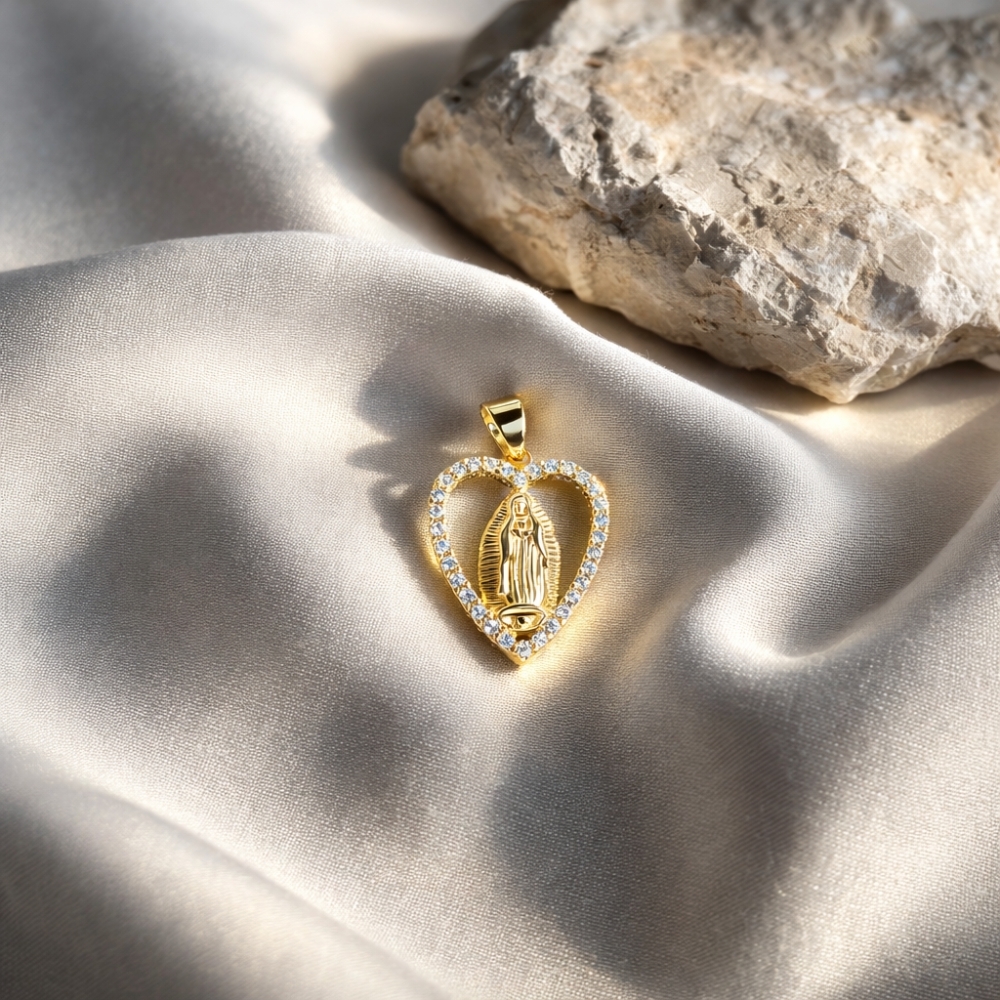 copy of Silberanhänger mit Strass Anhänger